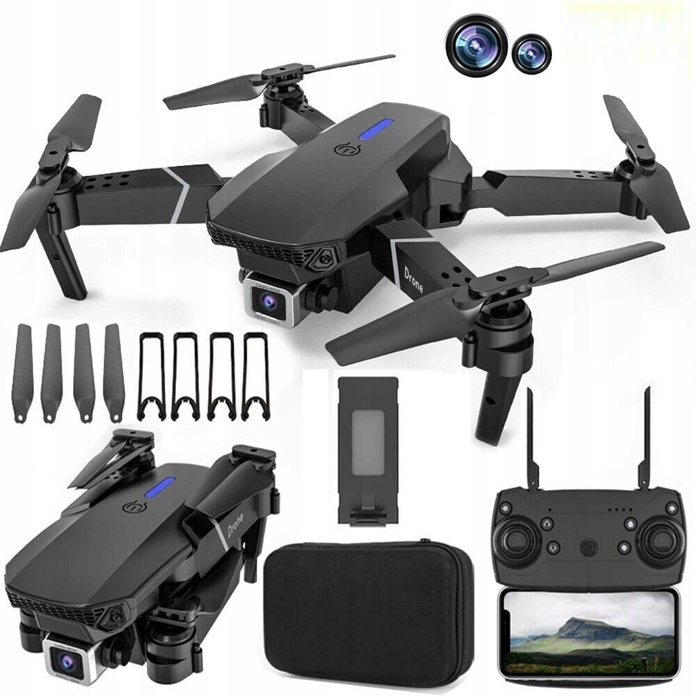 E88-Pro-Drone-with-4K-Camera Dual Battery Dual Camera
